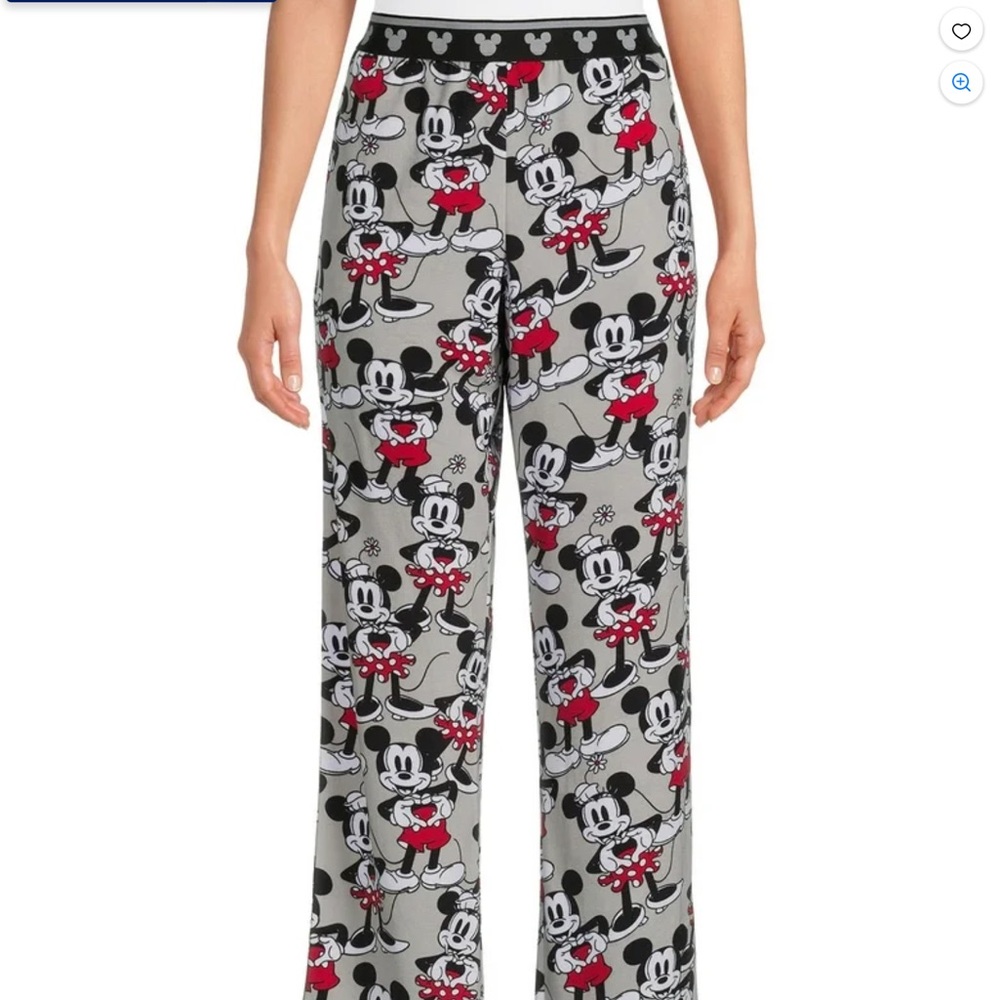 Disney Mickey and Minnie Mouse Ulta Soft Pajama Pants